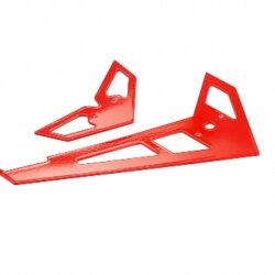 X3 Fin and Tail (Bright Red)