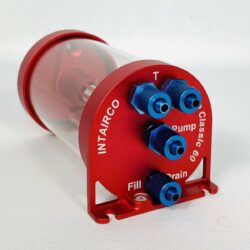 Intairco iTrap 60 (250ml) Classic Pro Dual Inlet, Barb Fittings - Suit XLarge Tygon and 6mm Festo Tube IAC-1656