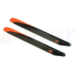 G-HOBBY CFK Hauptrotorblätter 690mm orange