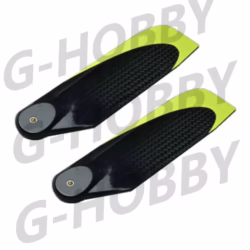 G-HOBBY CFK Heckrotorblätter 106mm yellow