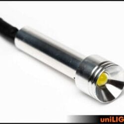 uniLIGHT 15mm Ultra-Power-Scheinwerfer, 8Wx2, T-FUSE - weiss