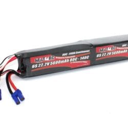 HEAT-RC / Fullymax Helikopter LiPo Akku 12S - 2x 22.2V / 12S - 5600mAh 80C - EC5
