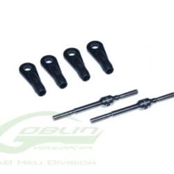 Titanium Main Linkage - Goblin Urukay/630/700/770/Comp./Speed