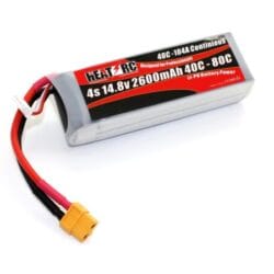 HEAT-RC, LiPo Akku 4S / 14.8V, 2600mAh 40C-80C, XT60