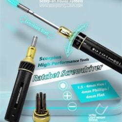 Scorpion High Performance Tools - Ratchet Screwdriver