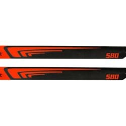 1st Rotorblätter CFK 580mm FBL - Orange