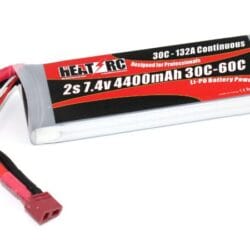 HEAT-RC, LiPo Akku 2S / 7.4V 4400mAh 30C - T-Plug
