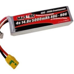 HEAT-RC, LiPo Akku 4S / 14.8V, 5000mAh 40C-80C - XT90